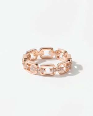 Totem Pavé-Link Ring